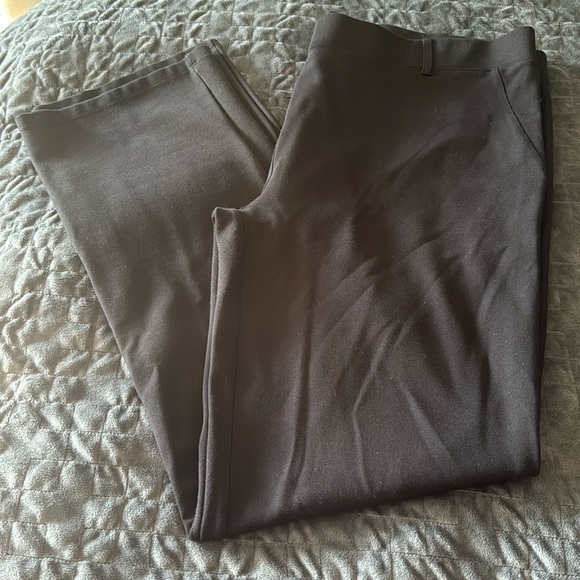 Betabrand Straight Leg Classic Dress Pant Yoga - Picture 2 of 12